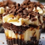 Loaded Brownie Cheesecake Cup