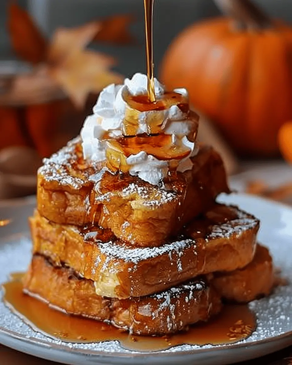 Pumpkin Pie French Toast