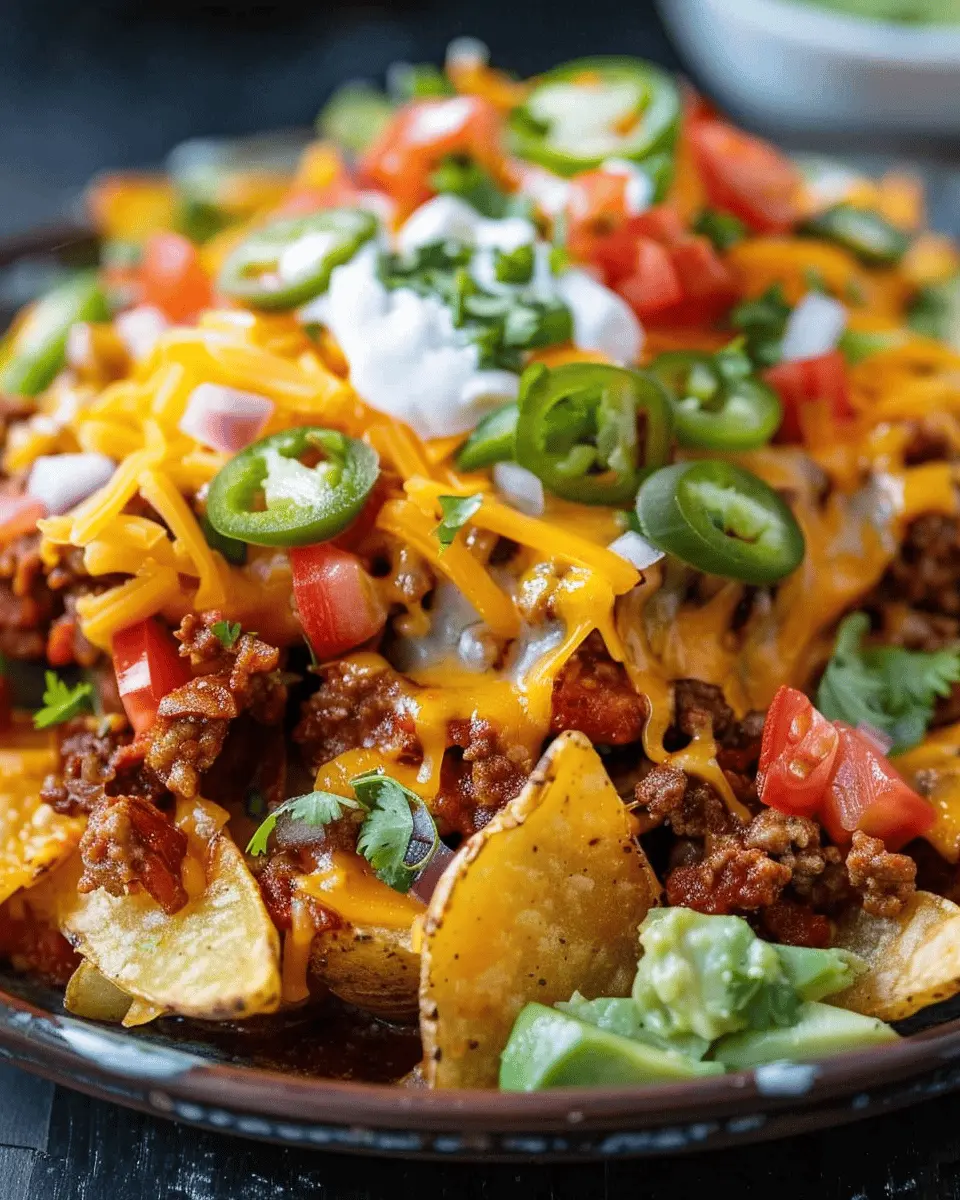 Cheesy Taco Potatoes