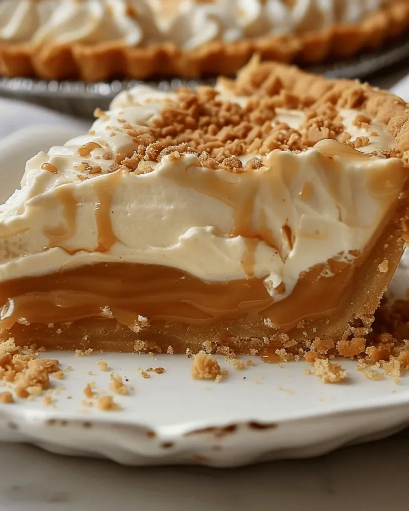 Creamy Caramel Cream Pie