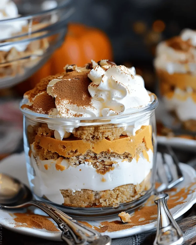 Pumpkin Cheesecake Trifle