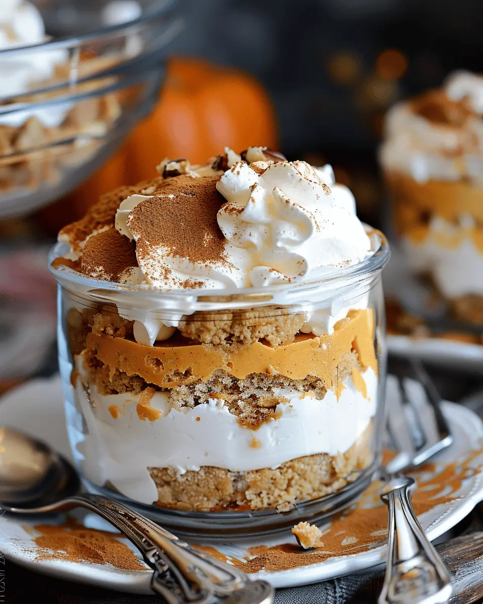 Pumpkin Cheesecake Trifle