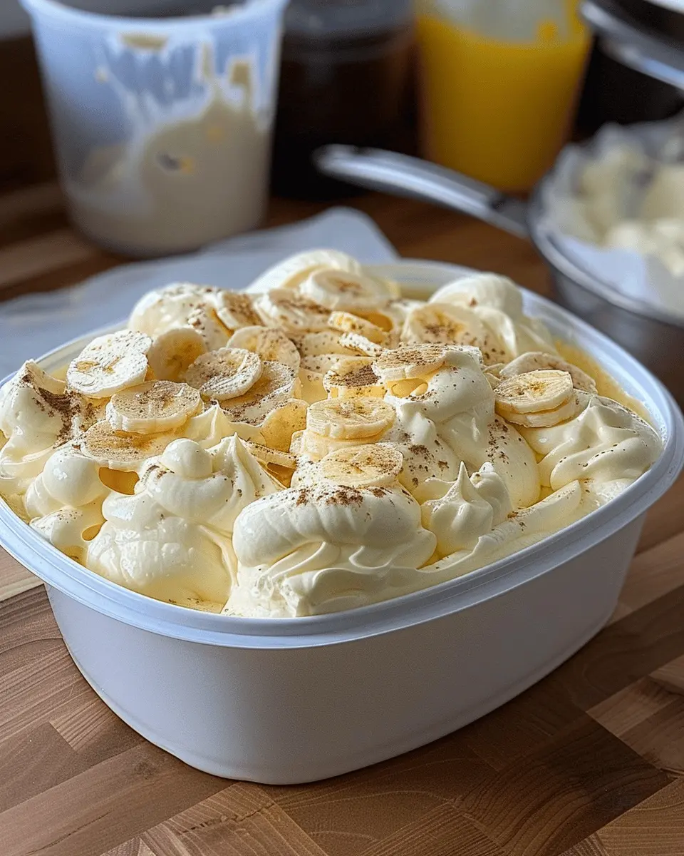banana pudding cheesecake fluff
