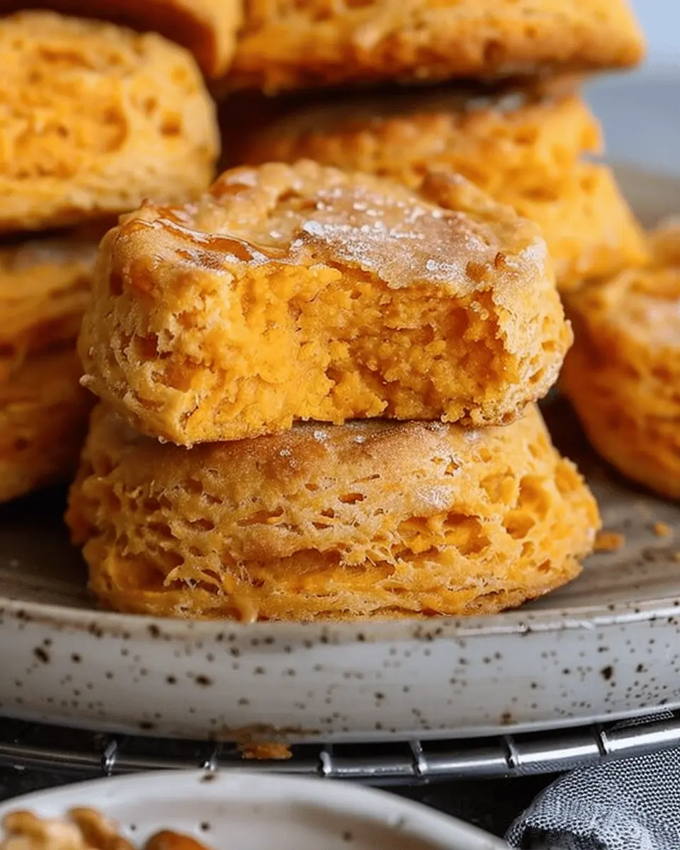 The BEST Sweet Potato Biscuits