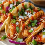 Crispy Chicken Wonton Tacos