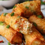 Crab Cake Egg Rolls