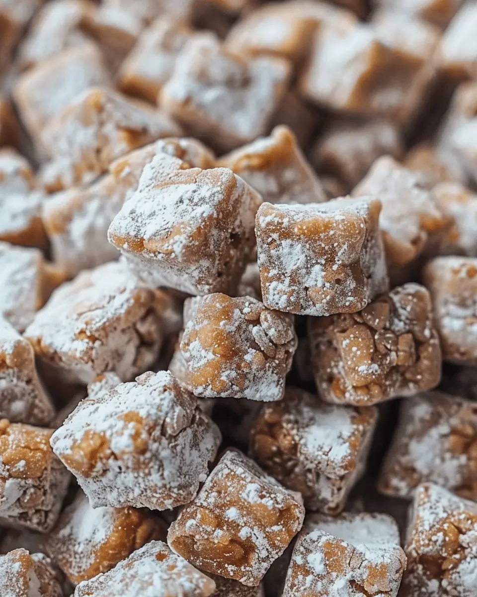 Caramel Apple Puppy Chow