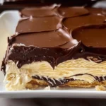 No-Bake Chocolate Éclair Cake