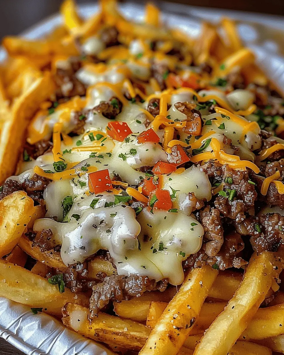 Philly Steak Cheese Fries