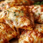 Homemade Easy Cheesy Pizza Pockets