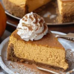 Delicious Creamy Pumpkin Cheesecake