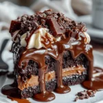 Chocolate Turtle Cake