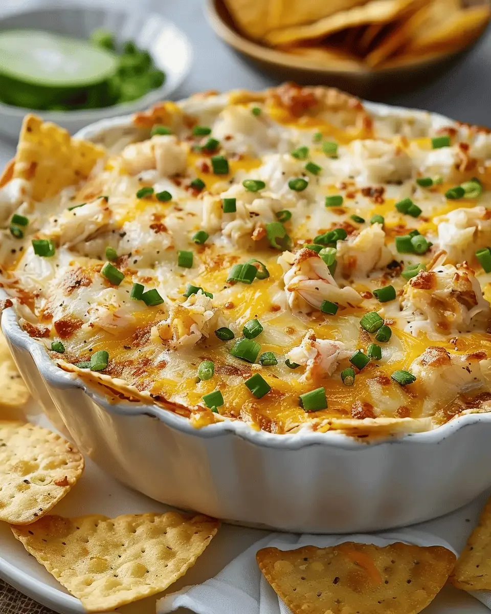 Cheesy Crab Rangoon Dip Recipe