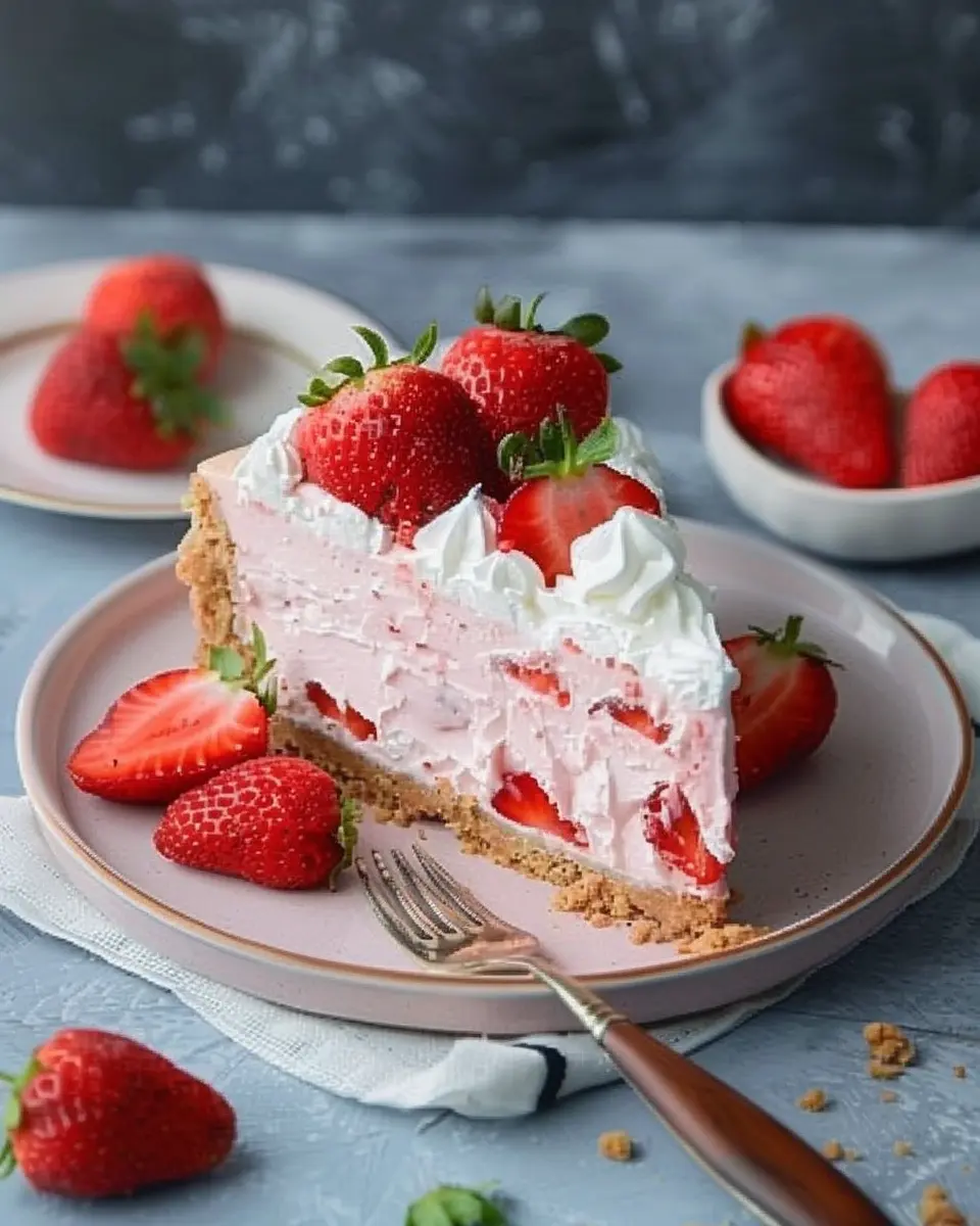 Strawberry Cheesecake with Angel Delight