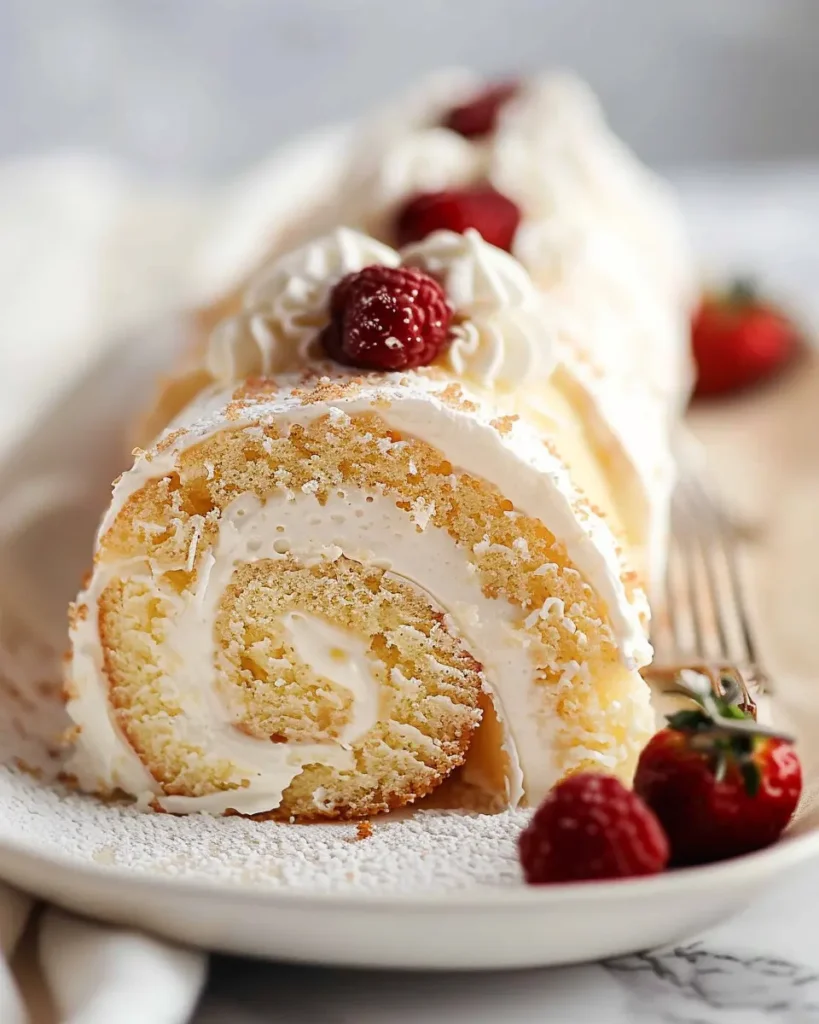 Vanilla Roll Cakes