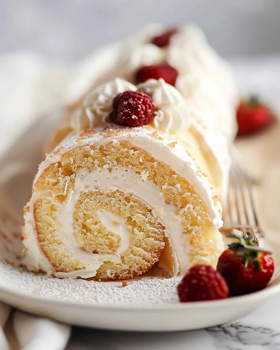 Vanilla Roll Cakes