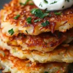 Crispy German Potato Pancakes (Kartoffelpuffer)
