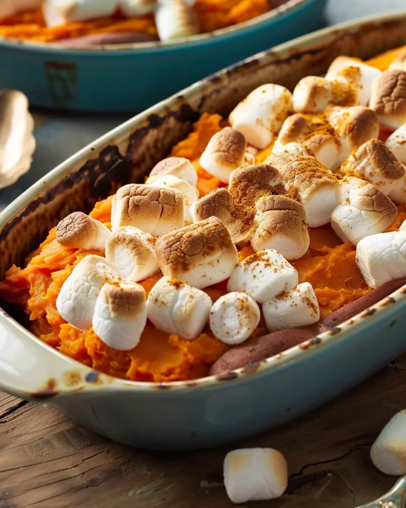 Sweet Potatoes with Marshmallows